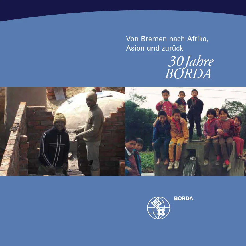 Clean Water & Sanitation NGO - Titelblatt 30 Jahre Borda
