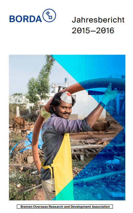 Clean Water & Sanitation NGO - Titelblatt Jahresbericht 2016