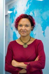 Melanie Ogunyena Wilhelm, Head of Finance bei BORDA (derzeit in Elternzeit)