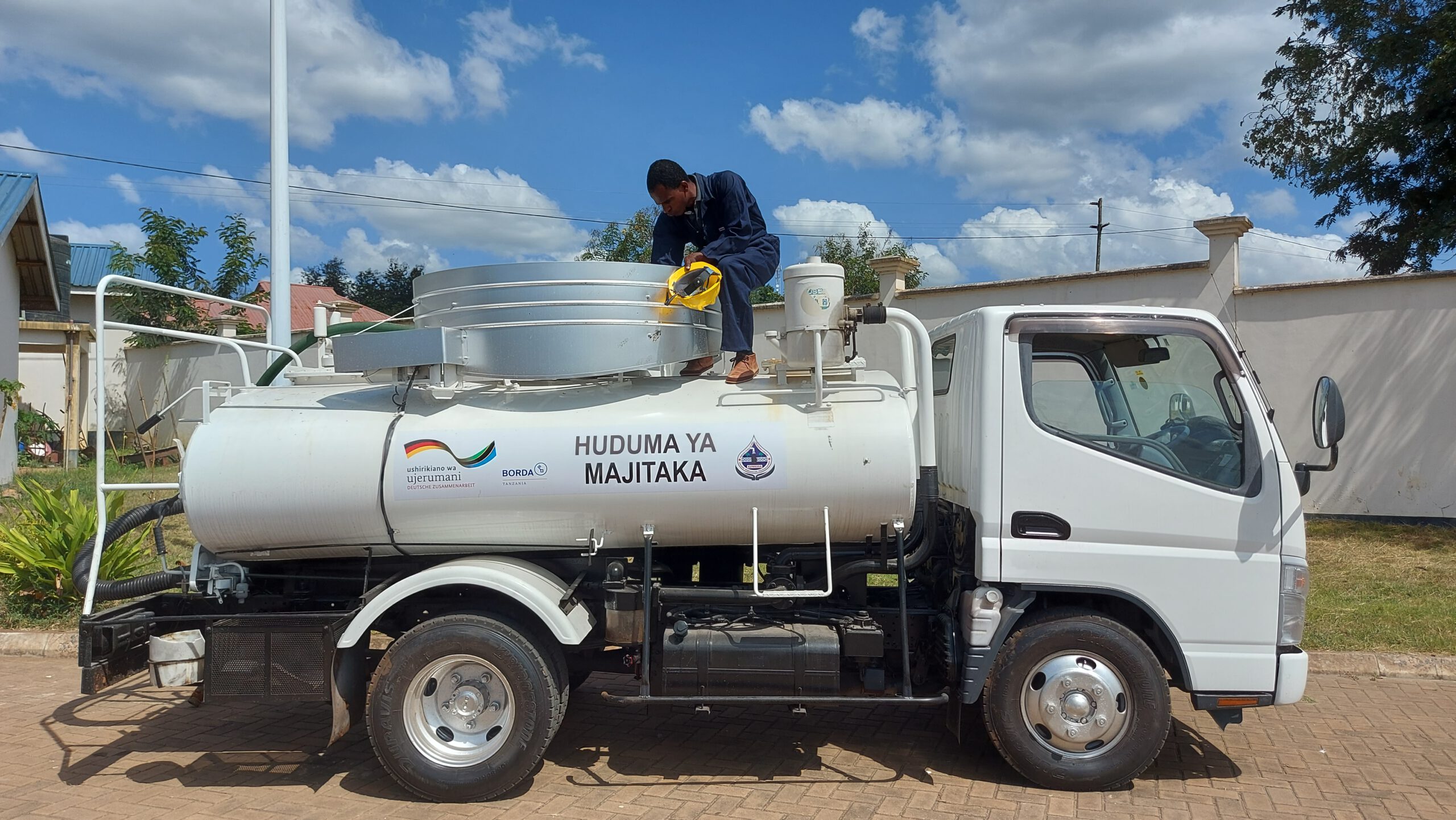 Emptying Truck