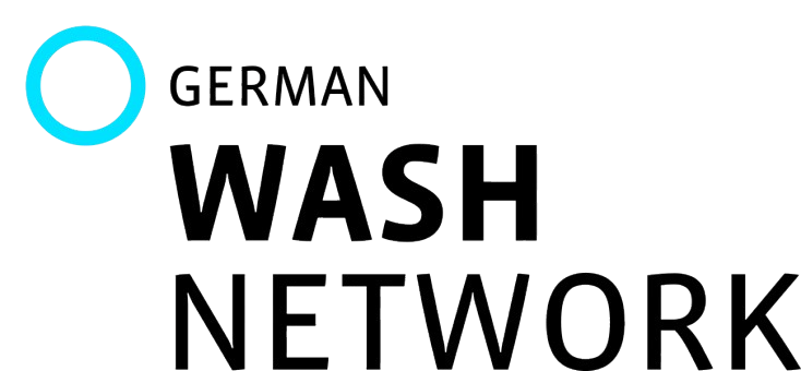 Logo des German WASH-Netzwerks - Partner für Wasserhygiene